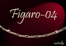Figaro 04 - řetízek zlacený